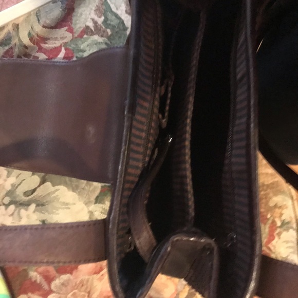 Brighton brown purse with basket weave - Picture 3 of 3